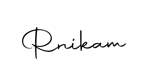 Also we have Rnikam name is the best signature style. Create professional handwritten signature collection using Autography-DOLnW autograph style. Rnikam signature style 10 images and pictures png