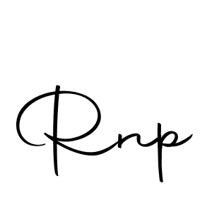 You should practise on your own different ways (Autography-DOLnW) to write your name (Rnp) in signature. don't let someone else do it for you. Rnp signature style 10 images and pictures png