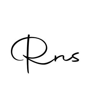 How to make Rns name signature. Use Autography-DOLnW style for creating short signs online. This is the latest handwritten sign. Rns signature style 10 images and pictures png