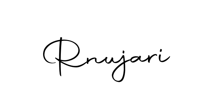 How to make Rnujari name signature. Use Autography-DOLnW style for creating short signs online. This is the latest handwritten sign. Rnujari signature style 10 images and pictures png