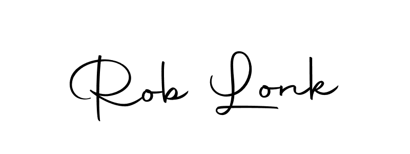 Rob Lonk stylish signature style. Best Handwritten Sign (Autography-DOLnW) for my name. Handwritten Signature Collection Ideas for my name Rob Lonk. Rob Lonk signature style 10 images and pictures png