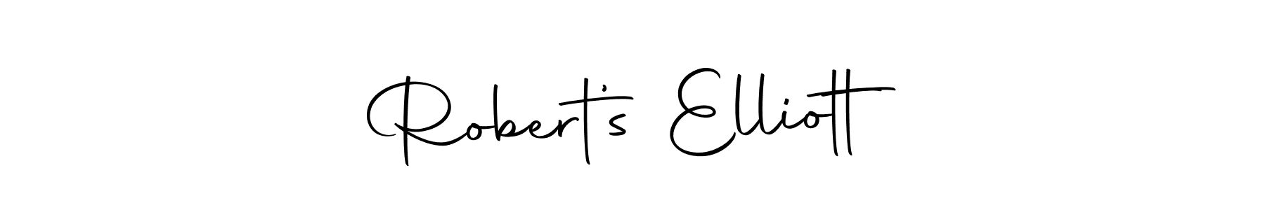 How to make Robert’s Elliott name signature. Use Autography-DOLnW style for creating short signs online. This is the latest handwritten sign. Robert’s Elliott signature style 10 images and pictures png