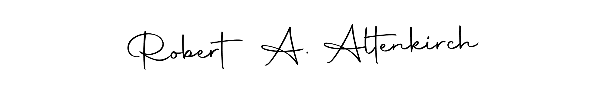 Similarly Autography-DOLnW is the best handwritten signature design. Signature creator online .You can use it as an online autograph creator for name Robert A. Altenkirch. Robert A. Altenkirch signature style 10 images and pictures png