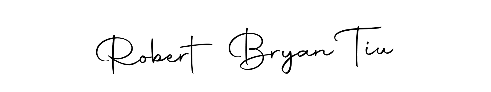 Robert Bryan Tiu stylish signature style. Best Handwritten Sign (Autography-DOLnW) for my name. Handwritten Signature Collection Ideas for my name Robert Bryan Tiu. Robert Bryan Tiu signature style 10 images and pictures png