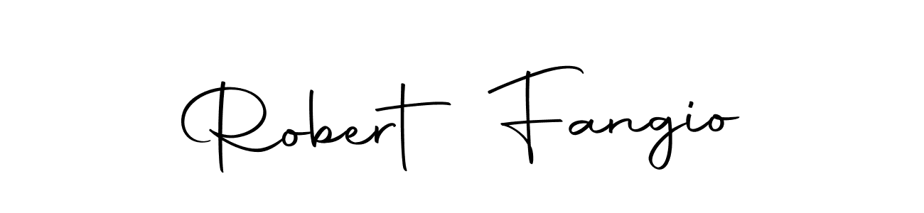 You should practise on your own different ways (Autography-DOLnW) to write your name (Robert Fangio) in signature. don't let someone else do it for you. Robert Fangio signature style 10 images and pictures png