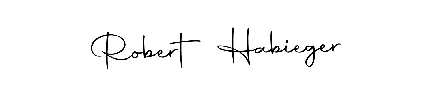 Make a beautiful signature design for name Robert Habieger. With this signature (Autography-DOLnW) style, you can create a handwritten signature for free. Robert Habieger signature style 10 images and pictures png