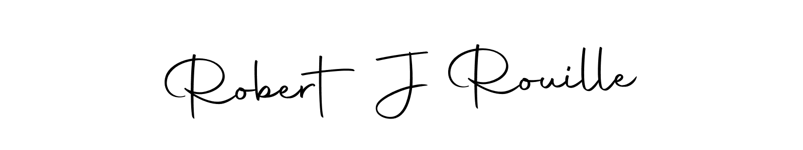 This is the best signature style for the Robert J Rouille name. Also you like these signature font (Autography-DOLnW). Mix name signature. Robert J Rouille signature style 10 images and pictures png