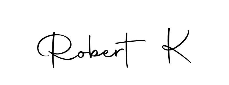 Use a signature maker to create a handwritten signature online. With this signature software, you can design (Autography-DOLnW) your own signature for name Robert K. Robert K signature style 10 images and pictures png