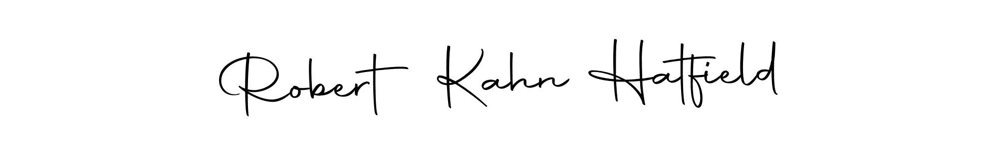 Create a beautiful signature design for name Robert Kahn Hatfield. With this signature (Autography-DOLnW) fonts, you can make a handwritten signature for free. Robert Kahn Hatfield signature style 10 images and pictures png