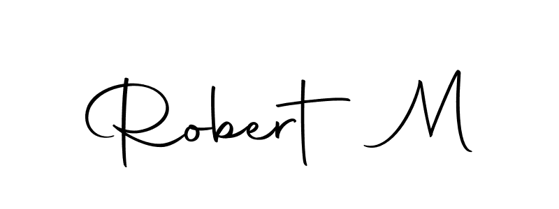 Robert M stylish signature style. Best Handwritten Sign (Autography-DOLnW) for my name. Handwritten Signature Collection Ideas for my name Robert M. Robert M signature style 10 images and pictures png