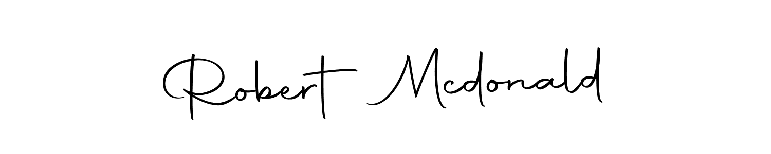 Design your own signature with our free online signature maker. With this signature software, you can create a handwritten (Autography-DOLnW) signature for name Robert Mcdonald. Robert Mcdonald signature style 10 images and pictures png