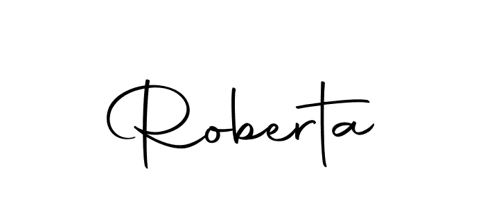 The best way (Autography-DOLnW) to make a short signature is to pick only two or three words in your name. The name Roberta include a total of six letters. For converting this name. Roberta signature style 10 images and pictures png