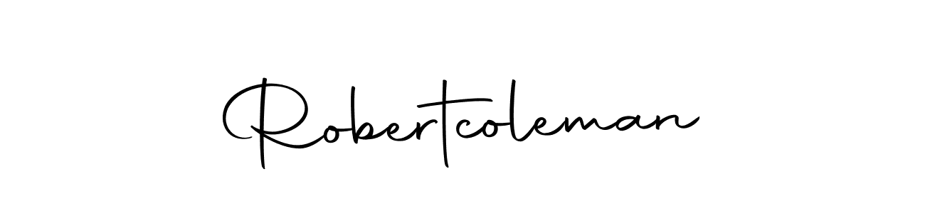 Create a beautiful signature design for name Robertcoleman. With this signature (Autography-DOLnW) fonts, you can make a handwritten signature for free. Robertcoleman signature style 10 images and pictures png