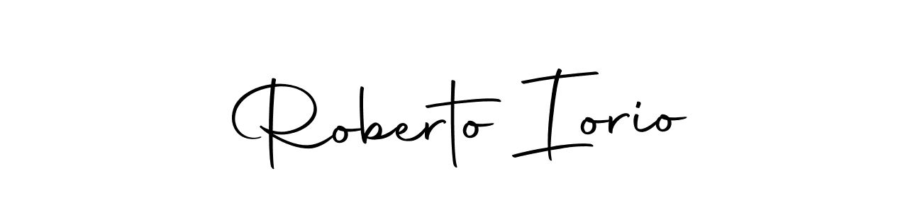 Design your own signature with our free online signature maker. With this signature software, you can create a handwritten (Autography-DOLnW) signature for name Roberto Iorio. Roberto Iorio signature style 10 images and pictures png