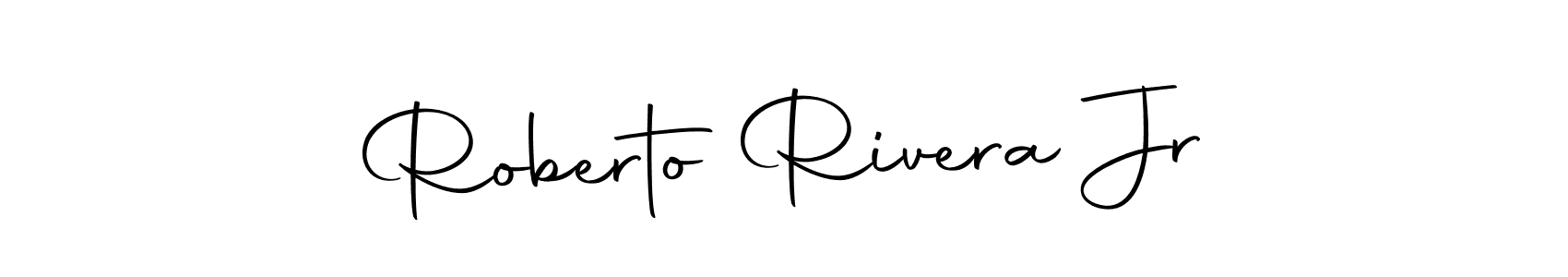 Use a signature maker to create a handwritten signature online. With this signature software, you can design (Autography-DOLnW) your own signature for name Roberto Rivera Jr. Roberto Rivera Jr signature style 10 images and pictures png