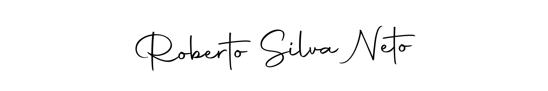 Use a signature maker to create a handwritten signature online. With this signature software, you can design (Autography-DOLnW) your own signature for name Roberto Silva Neto. Roberto Silva Neto signature style 10 images and pictures png