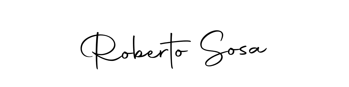 The best way (Autography-DOLnW) to make a short signature is to pick only two or three words in your name. The name Roberto Sosa include a total of six letters. For converting this name. Roberto Sosa signature style 10 images and pictures png