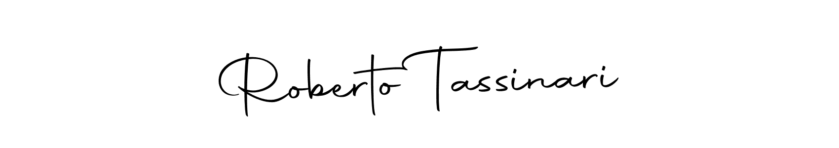 How to make Roberto Tassinari signature? Autography-DOLnW is a professional autograph style. Create handwritten signature for Roberto Tassinari name. Roberto Tassinari signature style 10 images and pictures png