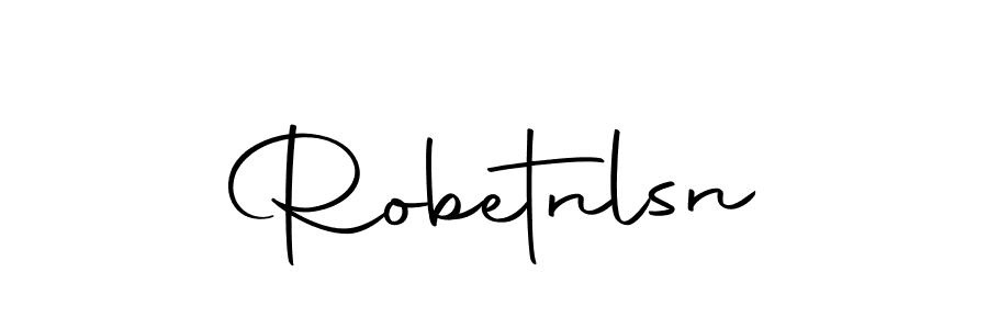 Make a beautiful signature design for name Robetnlsn. With this signature (Autography-DOLnW) style, you can create a handwritten signature for free. Robetnlsn signature style 10 images and pictures png
