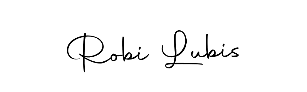 Similarly Autography-DOLnW is the best handwritten signature design. Signature creator online .You can use it as an online autograph creator for name Robi Lubis. Robi Lubis signature style 10 images and pictures png