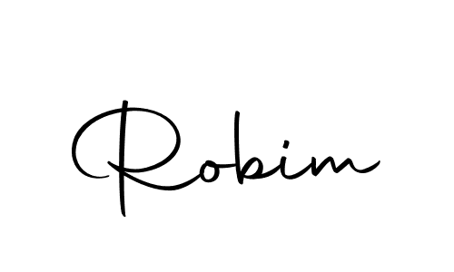 How to make Robim name signature. Use Autography-DOLnW style for creating short signs online. This is the latest handwritten sign. Robim signature style 10 images and pictures png