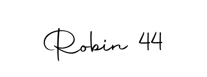 Design your own signature with our free online signature maker. With this signature software, you can create a handwritten (Autography-DOLnW) signature for name Robin 44. Robin 44 signature style 10 images and pictures png