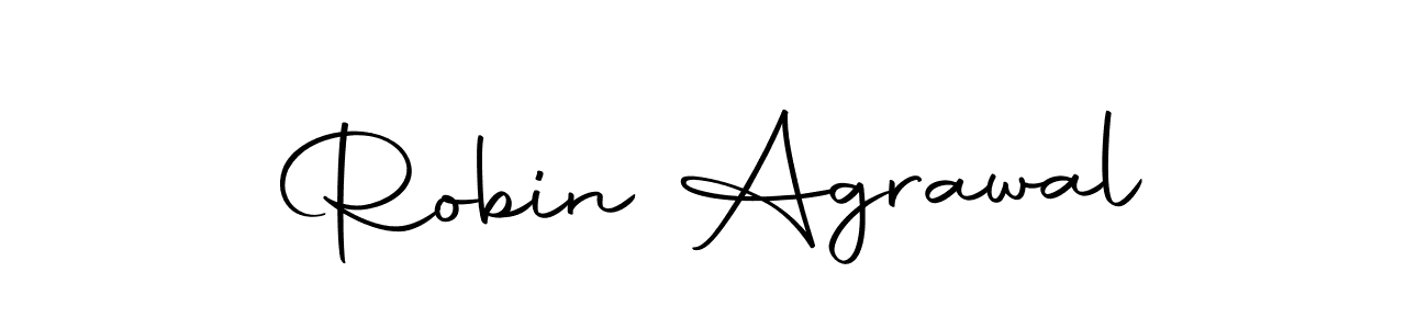 Robin Agrawal stylish signature style. Best Handwritten Sign (Autography-DOLnW) for my name. Handwritten Signature Collection Ideas for my name Robin Agrawal. Robin Agrawal signature style 10 images and pictures png