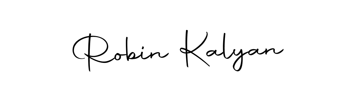 You should practise on your own different ways (Autography-DOLnW) to write your name (Robin Kalyan) in signature. don't let someone else do it for you. Robin Kalyan signature style 10 images and pictures png