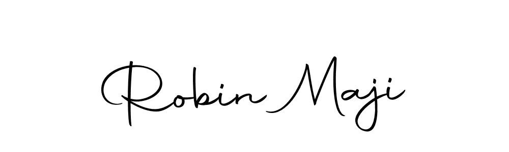 Autography-DOLnW is a professional signature style that is perfect for those who want to add a touch of class to their signature. It is also a great choice for those who want to make their signature more unique. Get Robin Maji name to fancy signature for free. Robin Maji signature style 10 images and pictures png