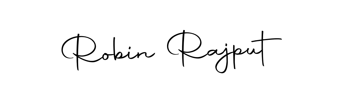 The best way (Autography-DOLnW) to make a short signature is to pick only two or three words in your name. The name Robin Rajput include a total of six letters. For converting this name. Robin Rajput signature style 10 images and pictures png