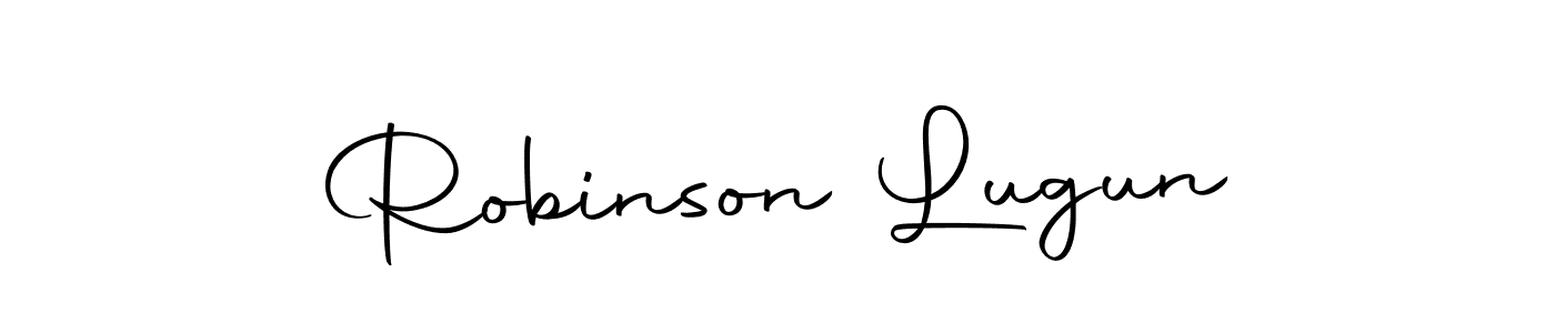 Make a beautiful signature design for name Robinson Lugun. With this signature (Autography-DOLnW) style, you can create a handwritten signature for free. Robinson Lugun signature style 10 images and pictures png