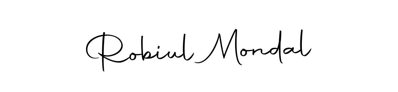 Make a beautiful signature design for name Robiul Mondal. With this signature (Autography-DOLnW) style, you can create a handwritten signature for free. Robiul Mondal signature style 10 images and pictures png