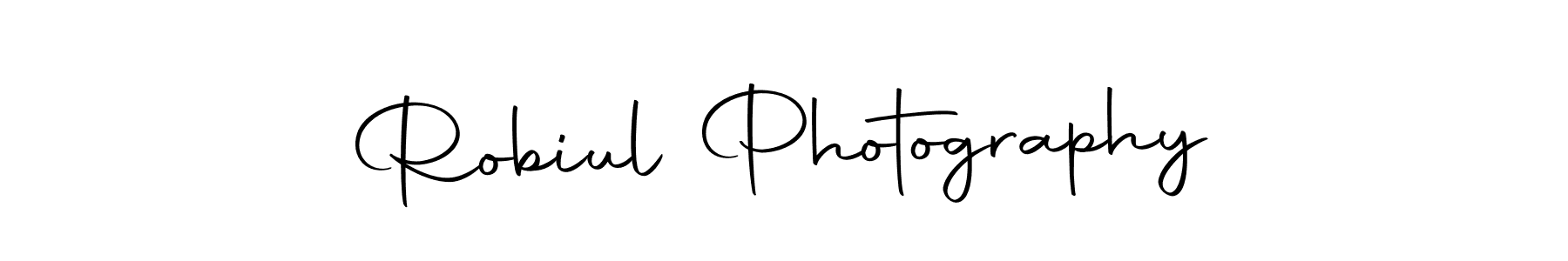 How to make Robiul Photography signature? Autography-DOLnW is a professional autograph style. Create handwritten signature for Robiul Photography name. Robiul Photography signature style 10 images and pictures png