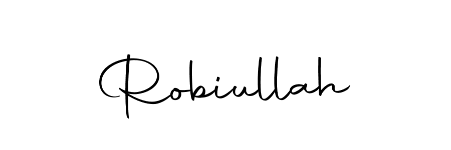 How to make Robiullah signature? Autography-DOLnW is a professional autograph style. Create handwritten signature for Robiullah name. Robiullah signature style 10 images and pictures png
