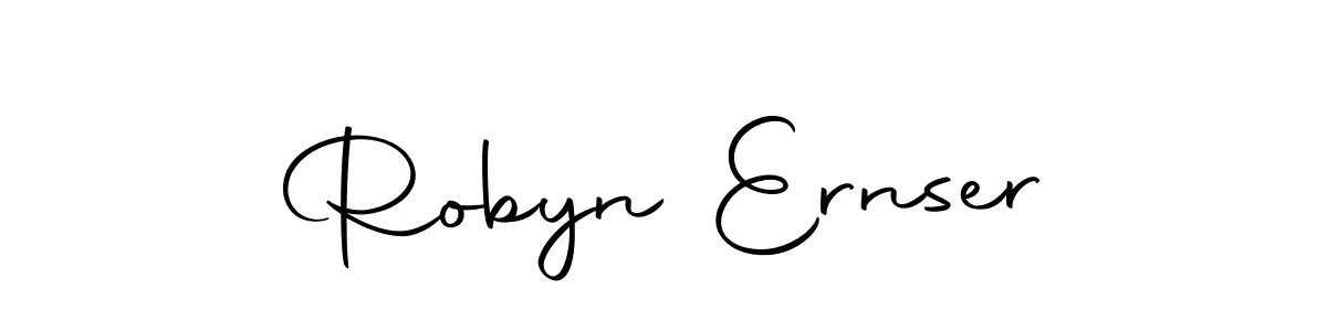 How to make Robyn Ernser signature? Autography-DOLnW is a professional autograph style. Create handwritten signature for Robyn Ernser name. Robyn Ernser signature style 10 images and pictures png
