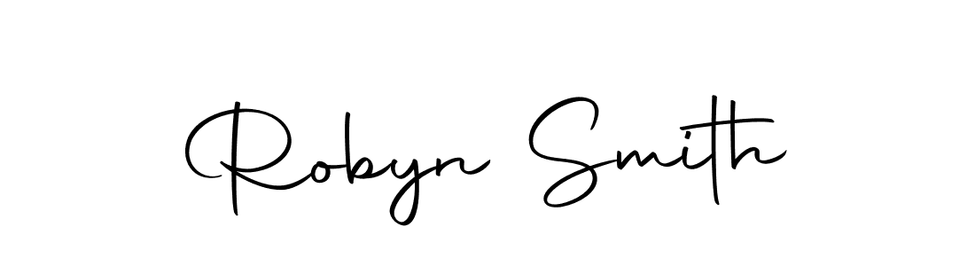Robyn Smith stylish signature style. Best Handwritten Sign (Autography-DOLnW) for my name. Handwritten Signature Collection Ideas for my name Robyn Smith. Robyn Smith signature style 10 images and pictures png