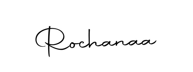 Rochanaa stylish signature style. Best Handwritten Sign (Autography-DOLnW) for my name. Handwritten Signature Collection Ideas for my name Rochanaa. Rochanaa signature style 10 images and pictures png