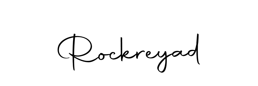 Rockreyad stylish signature style. Best Handwritten Sign (Autography-DOLnW) for my name. Handwritten Signature Collection Ideas for my name Rockreyad. Rockreyad signature style 10 images and pictures png