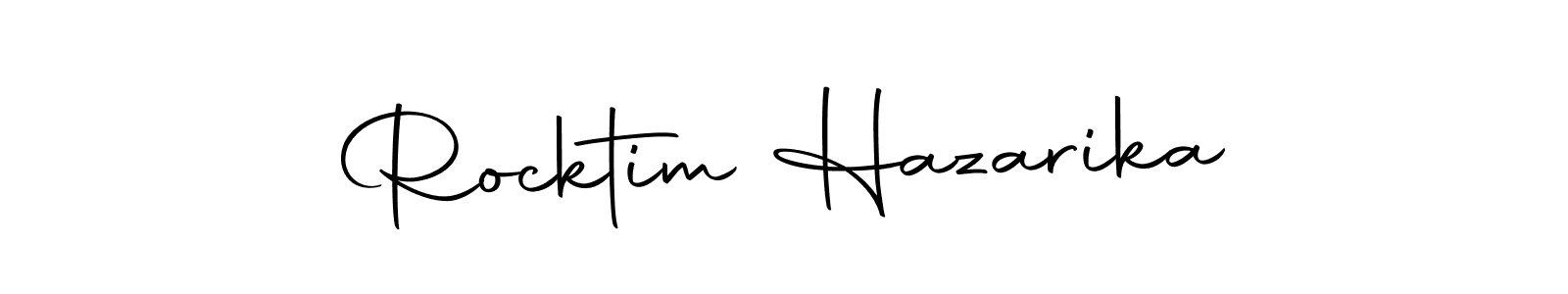 Rocktim Hazarika stylish signature style. Best Handwritten Sign (Autography-DOLnW) for my name. Handwritten Signature Collection Ideas for my name Rocktim Hazarika. Rocktim Hazarika signature style 10 images and pictures png