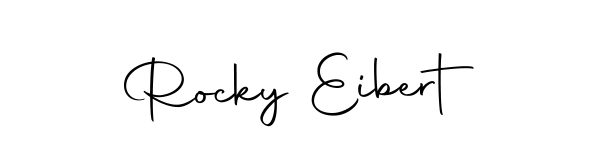 You can use this online signature creator to create a handwritten signature for the name Rocky Eibert. This is the best online autograph maker. Rocky Eibert signature style 10 images and pictures png