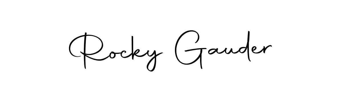 It looks lik you need a new signature style for name Rocky Gauder. Design unique handwritten (Autography-DOLnW) signature with our free signature maker in just a few clicks. Rocky Gauder signature style 10 images and pictures png