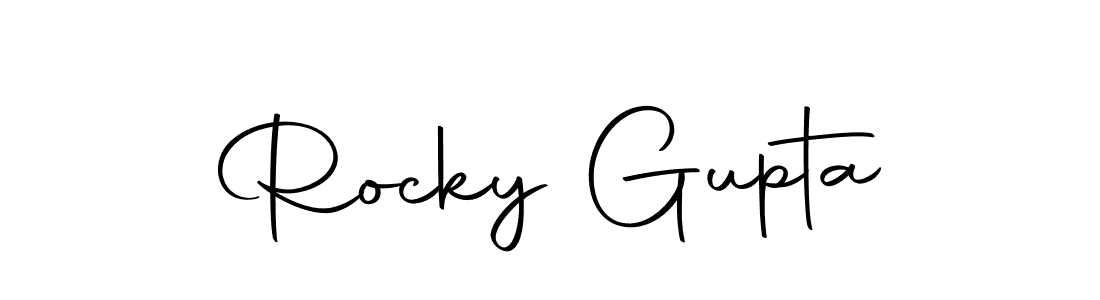 Also we have Rocky Gupta name is the best signature style. Create professional handwritten signature collection using Autography-DOLnW autograph style. Rocky Gupta signature style 10 images and pictures png