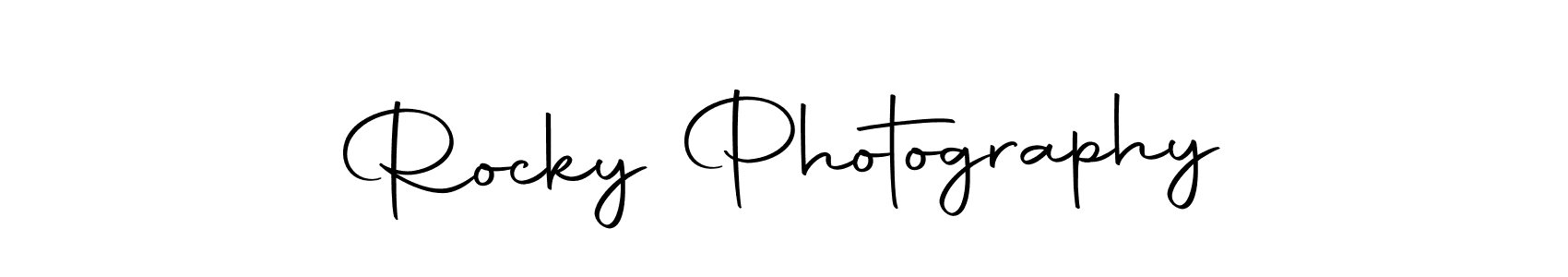 if you are searching for the best signature style for your name Rocky Photography. so please give up your signature search. here we have designed multiple signature styles  using Autography-DOLnW. Rocky Photography signature style 10 images and pictures png