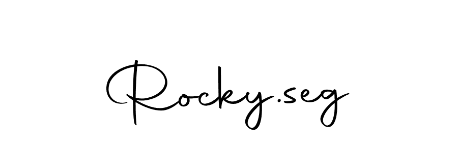 You should practise on your own different ways (Autography-DOLnW) to write your name (Rocky.seg) in signature. don't let someone else do it for you. Rocky.seg signature style 10 images and pictures png