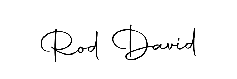Create a beautiful signature design for name Rod David. With this signature (Autography-DOLnW) fonts, you can make a handwritten signature for free. Rod David signature style 10 images and pictures png