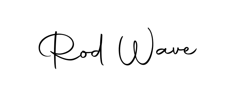 Create a beautiful signature design for name Rod Wave. With this signature (Autography-DOLnW) fonts, you can make a handwritten signature for free. Rod Wave signature style 10 images and pictures png
