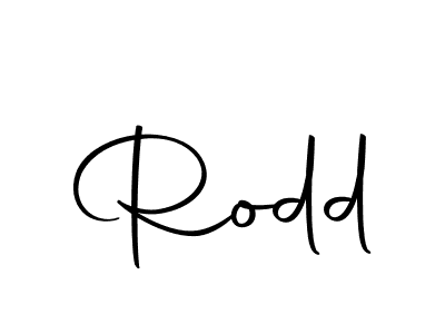 Make a beautiful signature design for name Rodd. With this signature (Autography-DOLnW) style, you can create a handwritten signature for free. Rodd signature style 10 images and pictures png