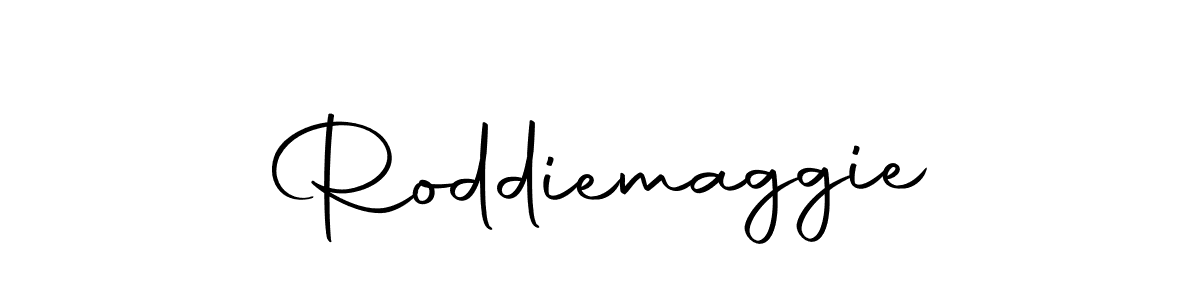 Also we have Roddiemaggie name is the best signature style. Create professional handwritten signature collection using Autography-DOLnW autograph style. Roddiemaggie signature style 10 images and pictures png