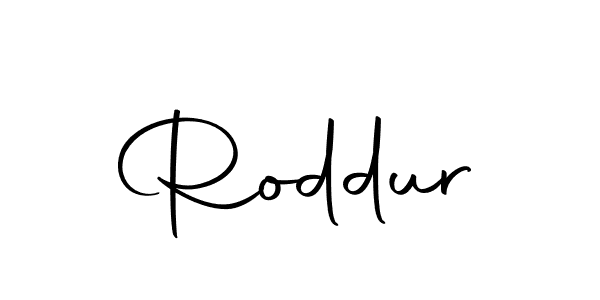 Create a beautiful signature design for name Roddur. With this signature (Autography-DOLnW) fonts, you can make a handwritten signature for free. Roddur signature style 10 images and pictures png