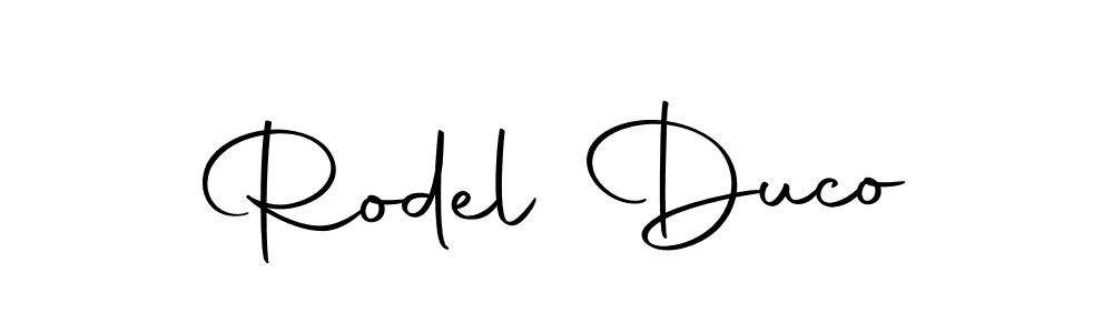 Similarly Autography-DOLnW is the best handwritten signature design. Signature creator online .You can use it as an online autograph creator for name Rodel Duco. Rodel Duco signature style 10 images and pictures png